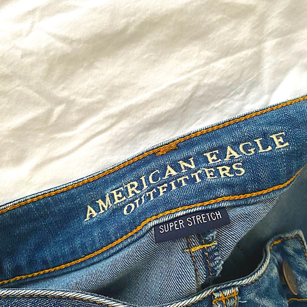 American Eagle low rise bootcut jeans